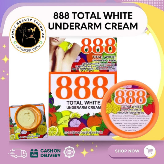 888 Total White Underarm Cream 50g