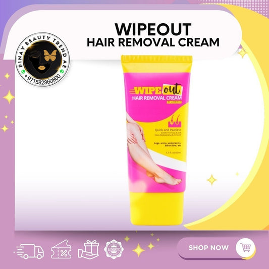 Luxewax Wipeout Hair Removal Cream 50ml